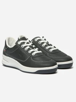 Baskets Femme Confort Dessus Cuir Marine