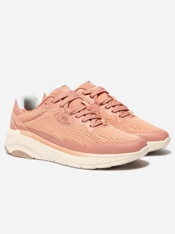 Baskets Femme Confort Textile Recyclé Rose EASYFLY
