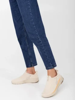Baskets Femme Confort Textile Recyclé Beige EASYFIT