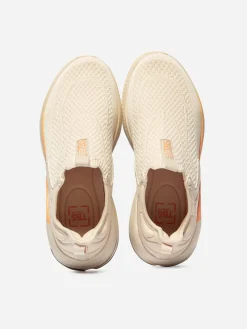 Baskets Femme Confort Textile Recyclé Beige EASYFIT