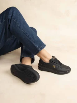 Baskets Femme Fabriquées en France Cuir Marine