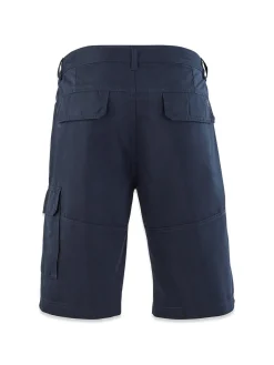 Bermuda Homme Ceinture Semi-Elastiquée Marine