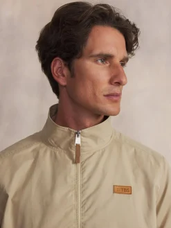 Blouson d'été homme beige BAZYMBLO