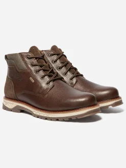 Boots Homme Membrane Imperméable Cuir Marron MONTDOR