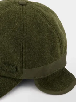 Casquette Homme Oreilles Polaire Kaki TEKOPAS