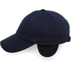 Casquette Homme Oreilles Polaire Bleu Marine TEKOPAS