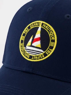 Casquette Homme Textile Marine et Voile ELIOCAP
