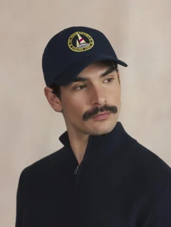 Casquette Homme Textile Marine et Voile ELIOCAP