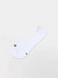 Chaussettes De Sport Invisibles Mixtes Blanc