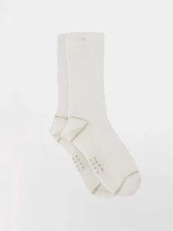 Chaussettes Femme Mi-mollets Textile Recyclé Crème BILLYSOC