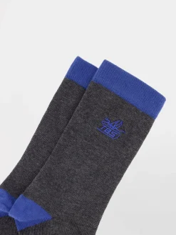 Chaussettes Homme Matière Recyclée Gris GLOBSOC