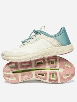 Chaussure femme avec évacuation de l'eau angora et littoral SAWALI
