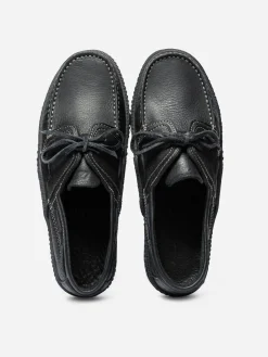 Chaussures Bateau Cuir Bleu marine