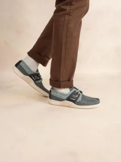 Chaussures bateau homme multico saphir GLOSAIL