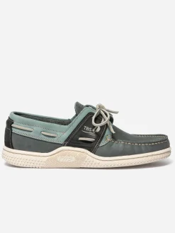 Chaussures bateau homme multico saphir GLOSAIL