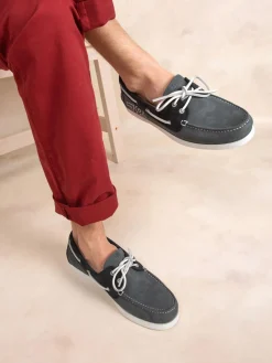 Chaussures bateau homme saphir et navy PHENN