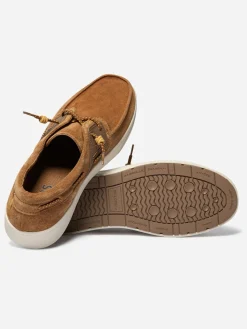 Chaussures Bateau Homme Textile Légères Caramel GEOBOAT