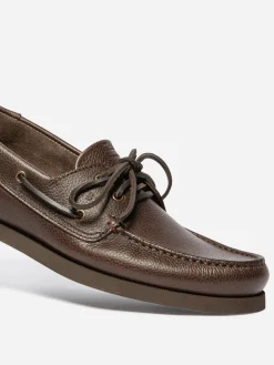 Chaussures Bateaux Homme Cuir Brun PHENIS