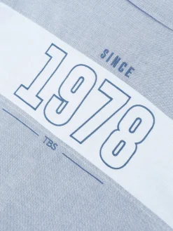 Chemise Chambray Manches Longues Bleu JAMADCHE