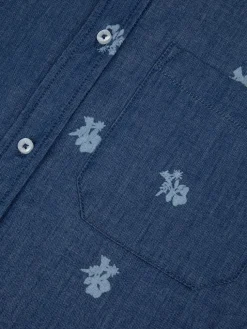 Chemise Femme Coton Chambray NOLYACHE