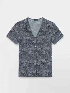 Chemise femme navy HABBYCHA