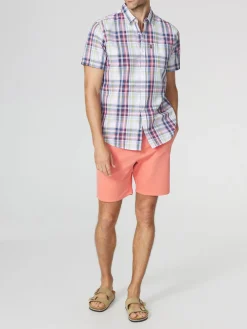 Chemise Homme à Carreaux Manches Courtes WILLYCHA