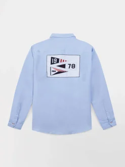 Chemise Homme Coupe Regular Bleu ETENDCHE