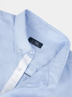 Chemise Homme Coupe Regular Bleu ETENDCHE