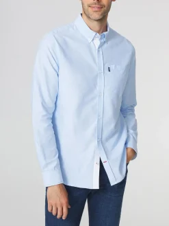 Chemise Homme Coupe Regular Bleu ETENDCHE