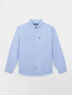 Chemise Homme Coupe Regular Bleu ETENDCHE