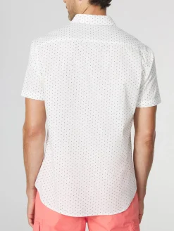 Chemise Homme Coupe Regular Popeline Blanc HELYOCHA