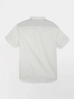 Chemise Homme Coupe Regular Popeline Blanc HELYOCHA