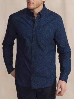 Chemise Manches Longues Bleu JANAVCHE