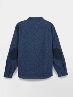 Chemise Manches Longues Bleu JANAVCHE