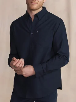 Chemise Manches Longues Bleu JANOVCHE