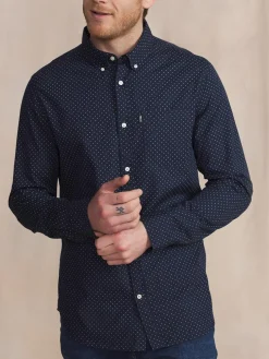 Chemise Manches Longues Bleu WALIDCHE