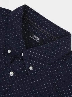 Chemise Manches Longues Bleu WALIDCHE