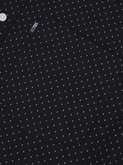 Chemise Noir Manches Longues Noir WALIDCHE