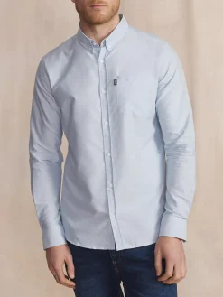 Chemise Oxygene Manches Longues Bleu BRADYCHE