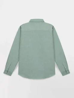 Chemise Trefle Manches Longues Vert BRADYCHE