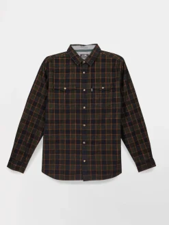 Chemise Trefle Manches Longues Vert FLAYDCHE