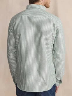 Chemise Trefle Manches Longues Vert RHAVICHE
