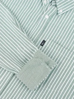 Chemise Trefle Manches Longues Vert RHAVICHE