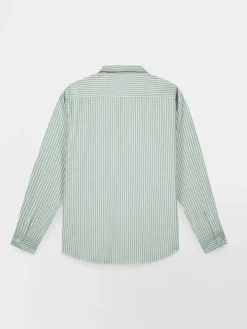 Chemise Trefle Manches Longues Vert RHAVICHE