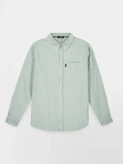 Chemise Trefle Manches Longues Vert RHAVICHE