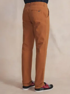 Chino homme marron teck PAVLOPAN