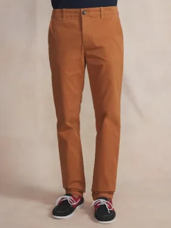 Chino homme marron teck PAVLOPAN