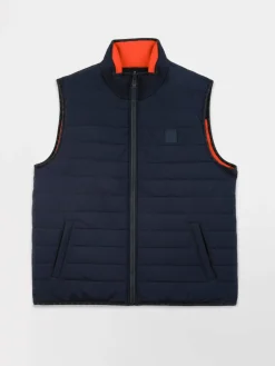 Doudoune Sans Manches Homme Imperméable Marine JOSEFSAN