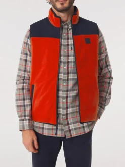 Doudoune Sans Manches Homme Imperméable Marine JOSEFSAN