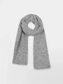 Echarpe Femme Tricot Matière Recyclée Gris JELICHA